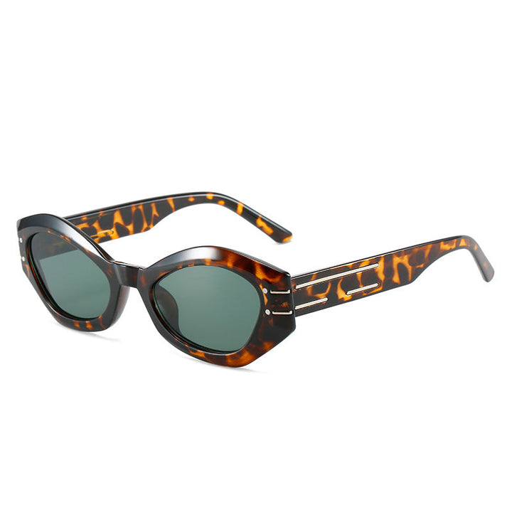 Ladies stylish designer sunglasses with unique frame construction Kalsten