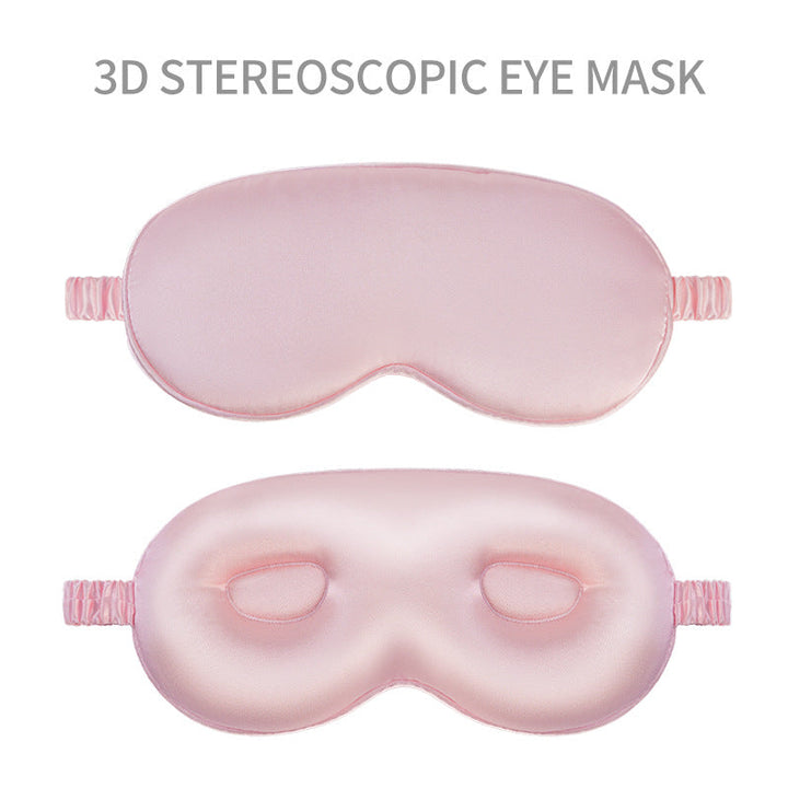 Unisex nano 3D-eye mask with distance chambers for eyelash protection and elastic comfort band Kalsten