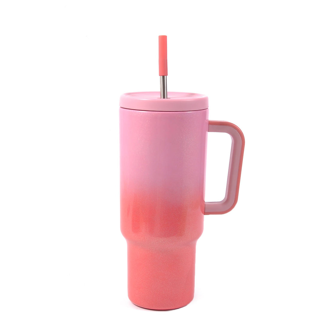 Women High-Quality Insulated Cup with Integrated Straw Kalsten