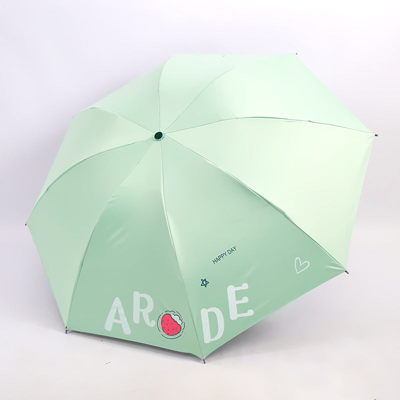 Women's Foldable Umbrella with Cheerful Design Kalsten