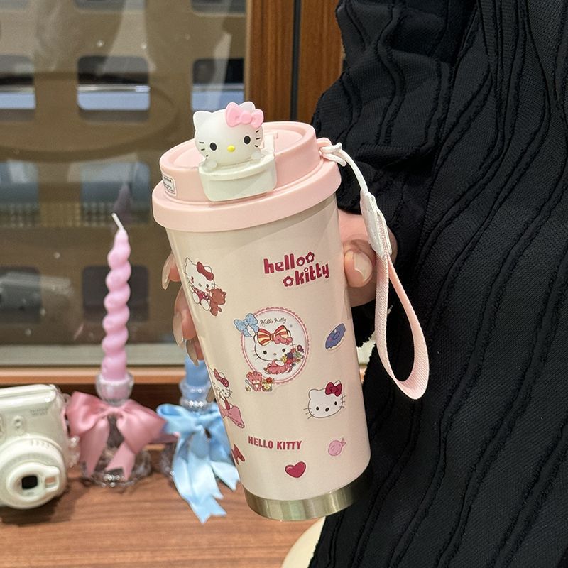 Women's insulated mug with playful character design Kalsten