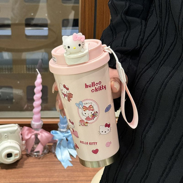 Women's insulated mug with playful character design Kalsten