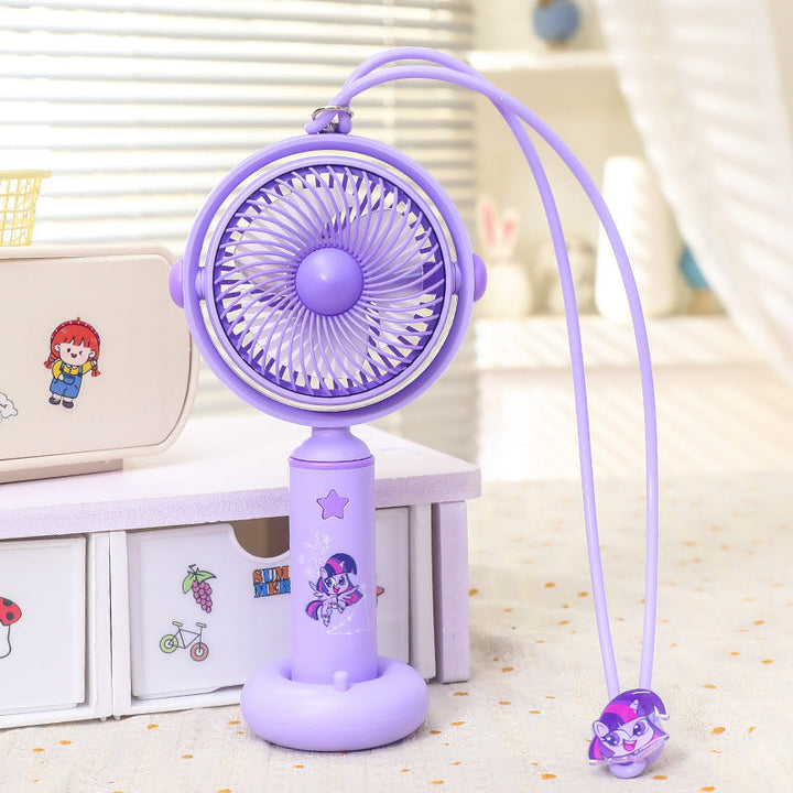 Women's Portable Handheld Fan with Flexible Gooseneck Kalsten