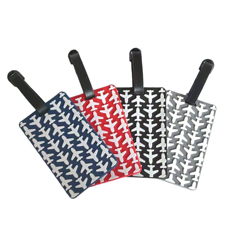 Unisex luggage tag in modern airplane design Kalsten
