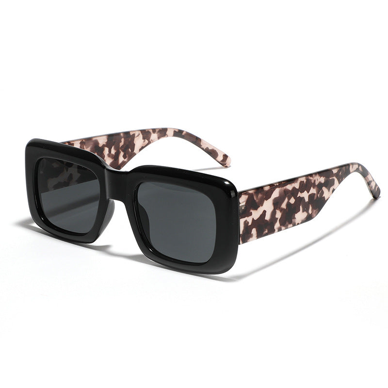 Women's modern square sunglasses with color-coordinated pattern Kalsten