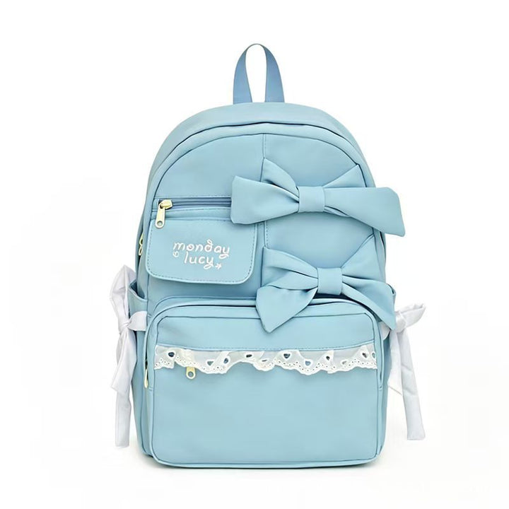 Bow-Embellished Daypack Kalsten