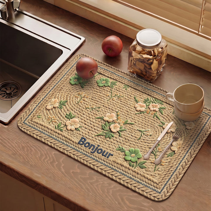 Decorative Kitchen Sink Mat Kalsten 1786979728