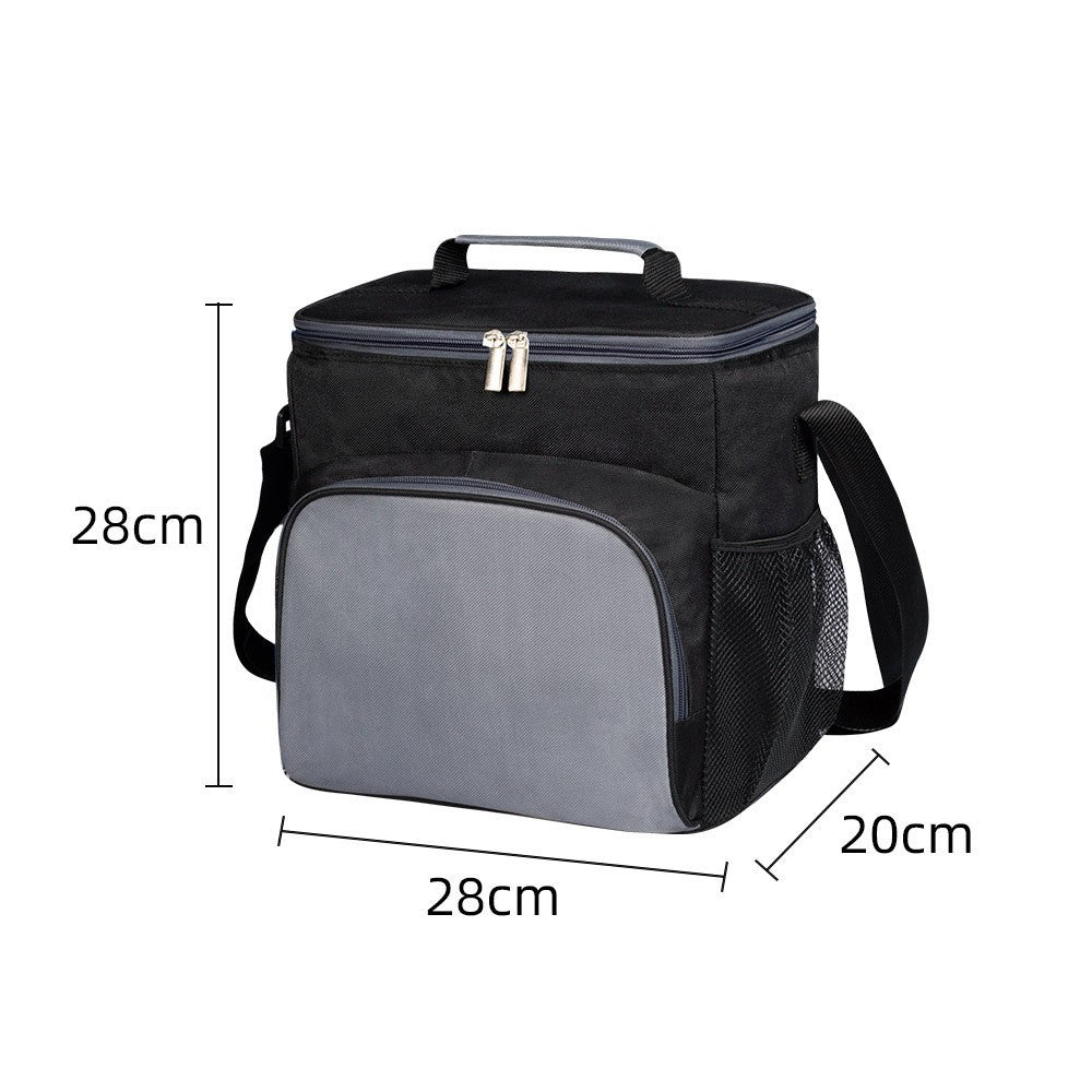 Men's cooler bag with insulating lining and practical compartments Kalsten