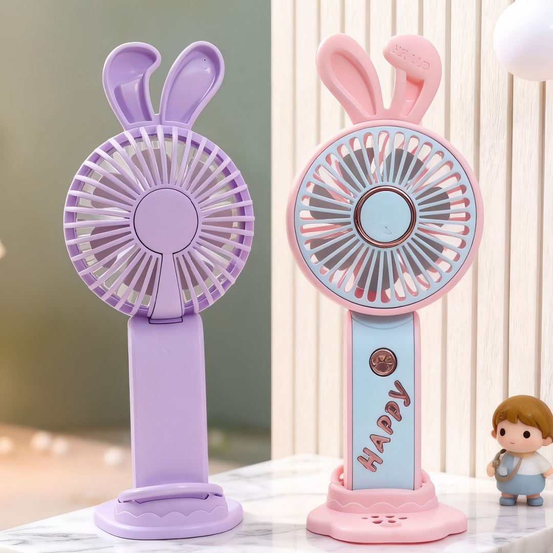 Women's portable USB handheld fan in playful animal design Kalsten
