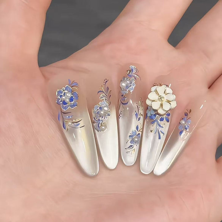 Elegant Floral Nail Art Tips Kalsten