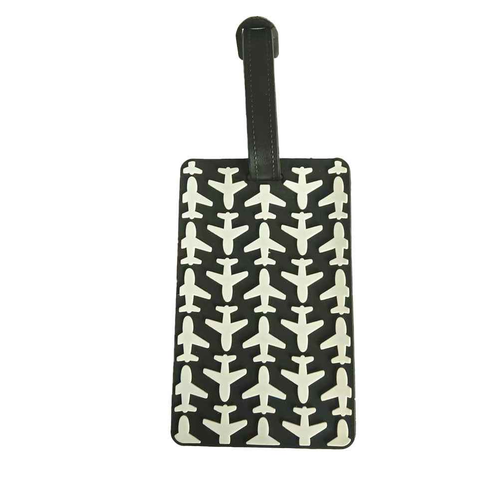 Unisex luggage tag in modern airplane design Kalsten