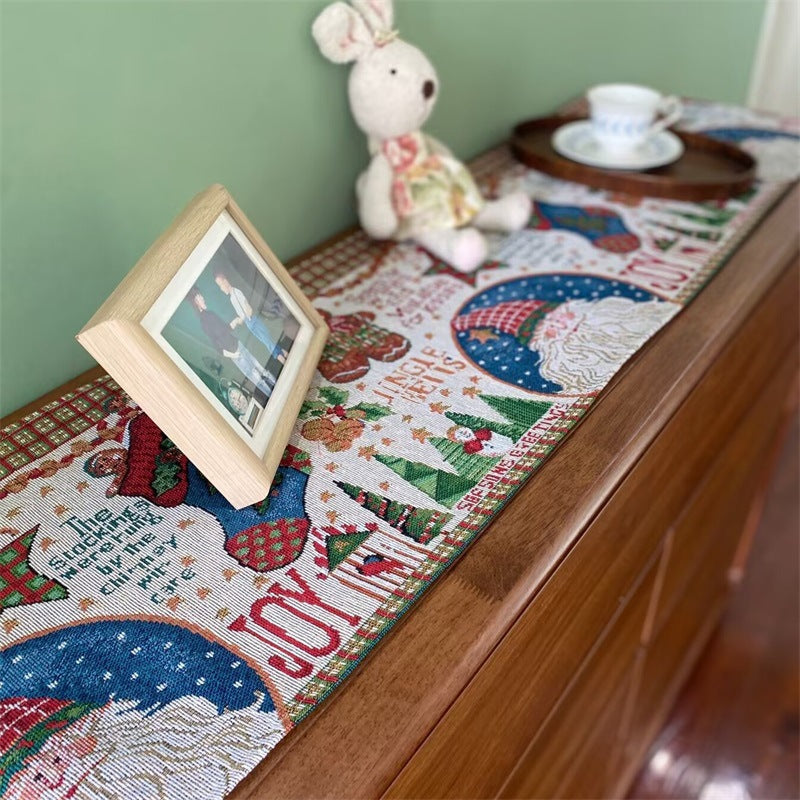 Festive Holiday Themed Table Runner