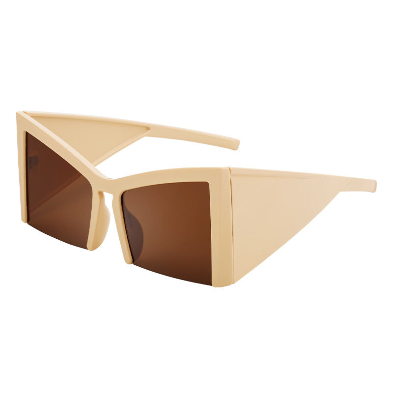 Women's futuristic sunglasses with striking angular frame Kalsten