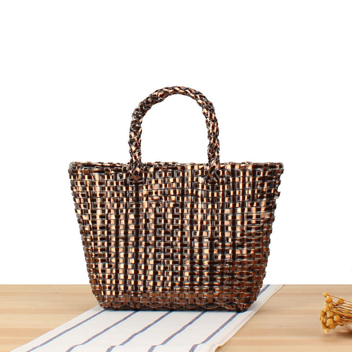 Refined wicker tote bag Kalsten