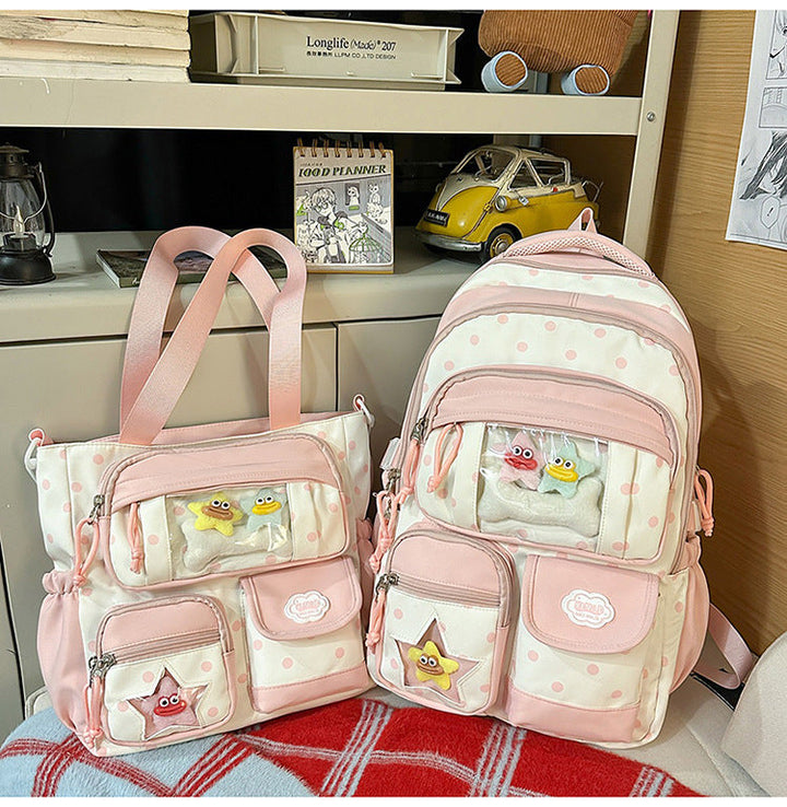Multi-Pocket Casual Tote Kalsten