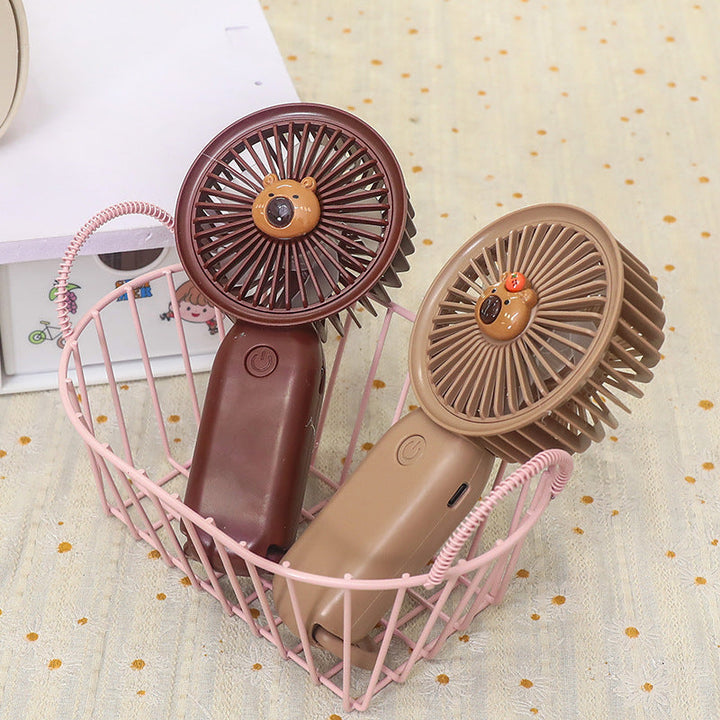 Women Portable Hand Fan with Animal Design Kalsten