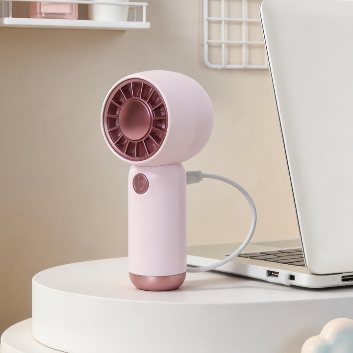 Women's Portable Hand Fan with USB Charging Function Kalsten
