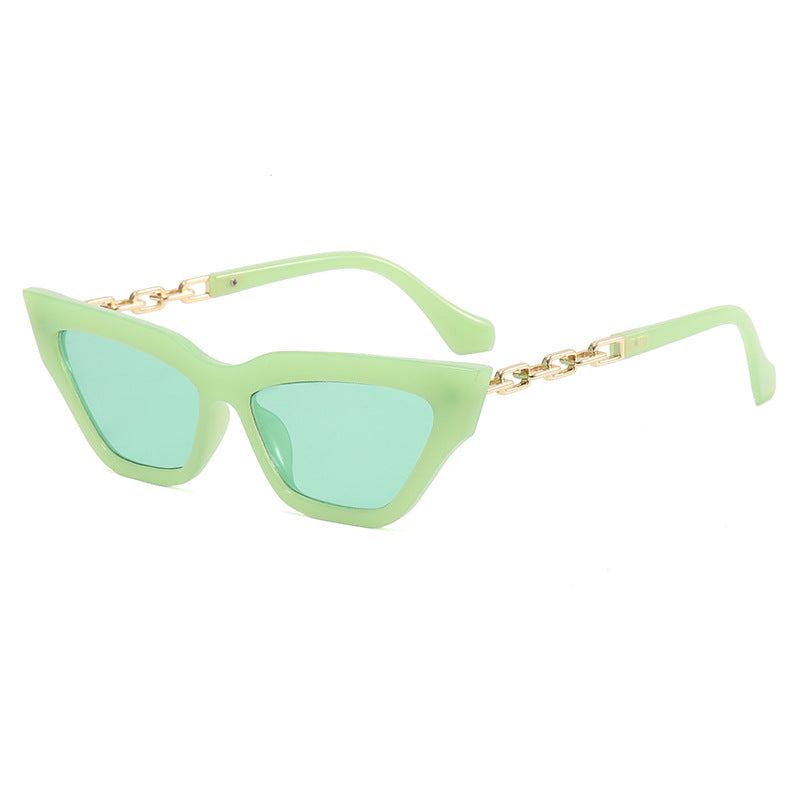 Women Trendy Sunglasses with Exclusive Chain Details Kalsten