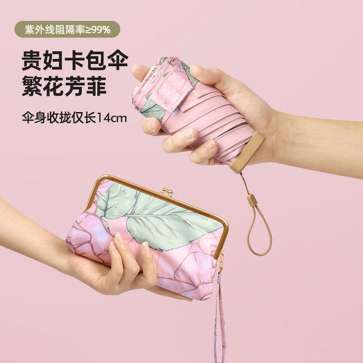 Ladies floral folding umbrella Kalsten