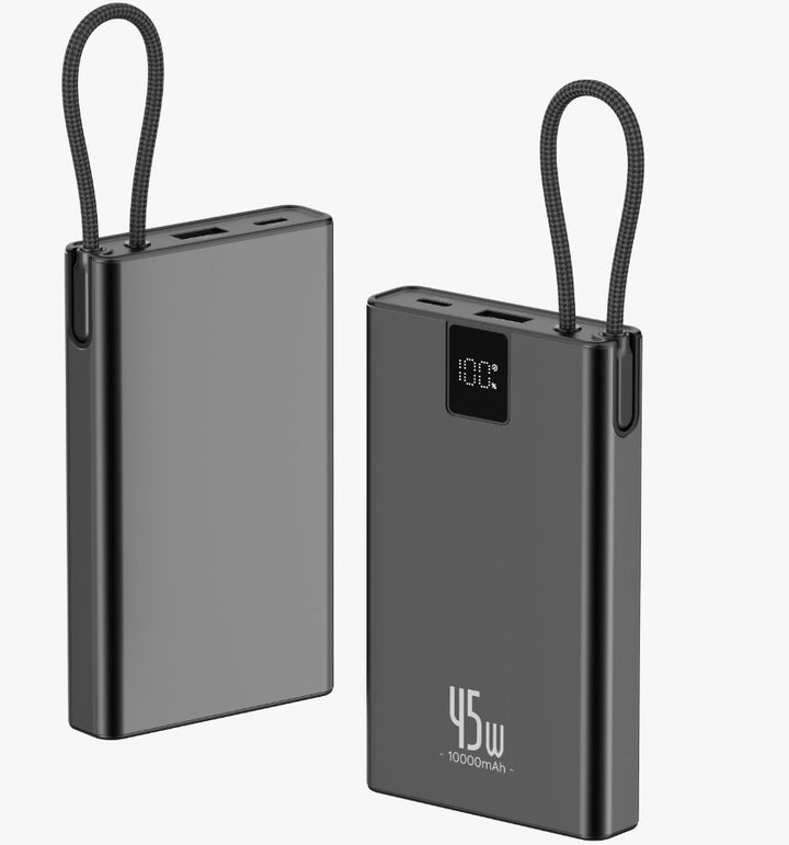 Portable high-performance power bank with smart charging display and USB-C connection Kalsten