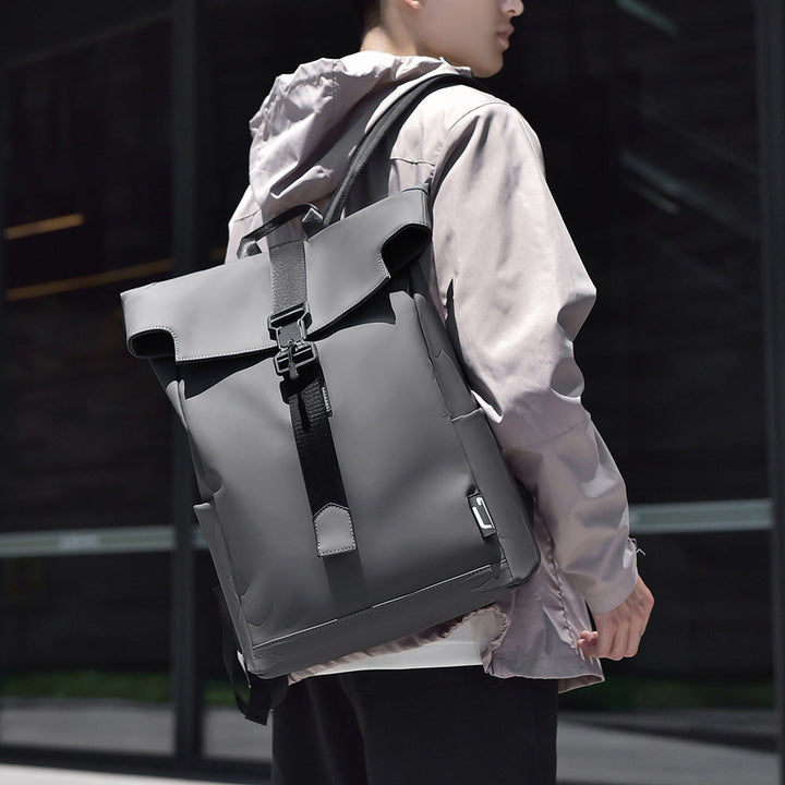 Foldable backpack with waterproof material and minimalist aesthetic Kalsten