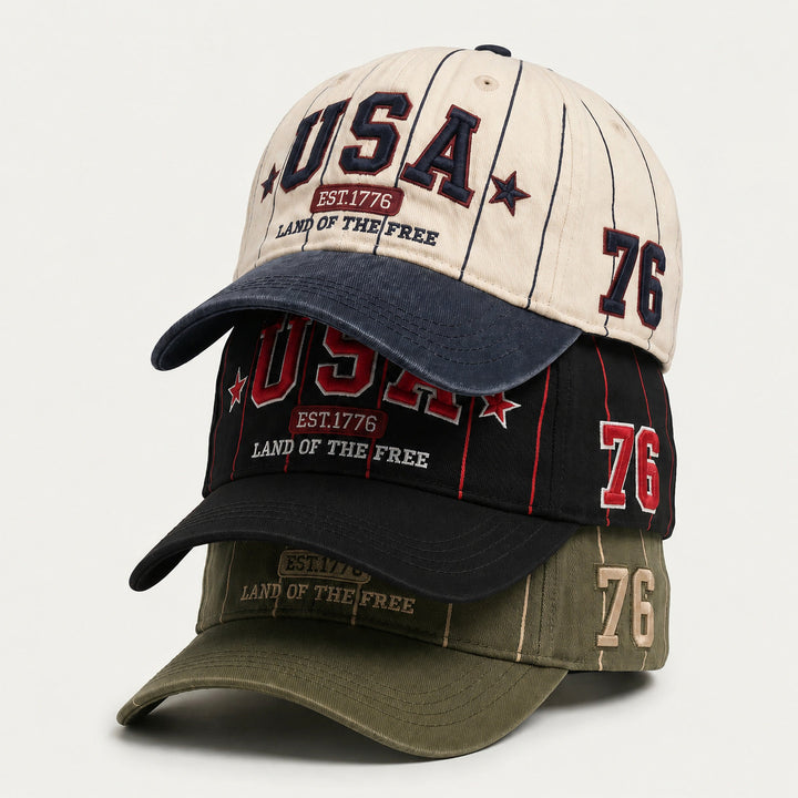 Women's fashionable leisure cap with historical motif Brehn