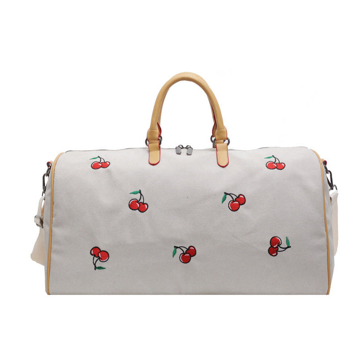 Elegant Embroidered Travel Duffle Bag Kalsten
