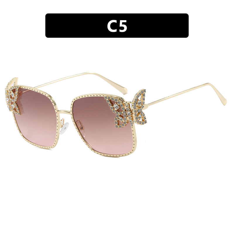 Ladies extravagant glasses with sparkling accents Kalsten