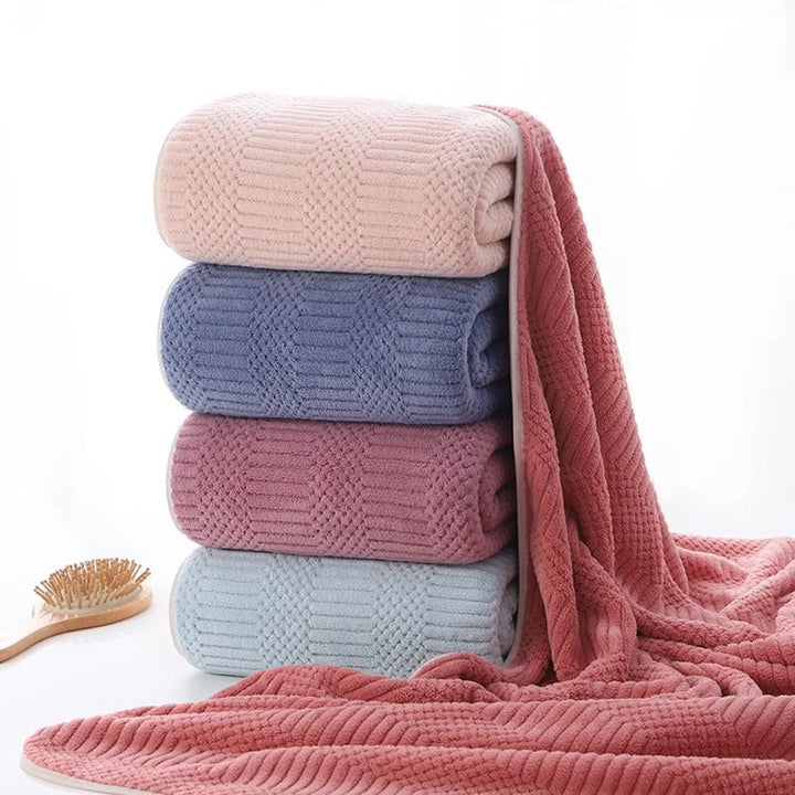 Terry Bath Wrap Blanket with Durable Handles Kalsten
