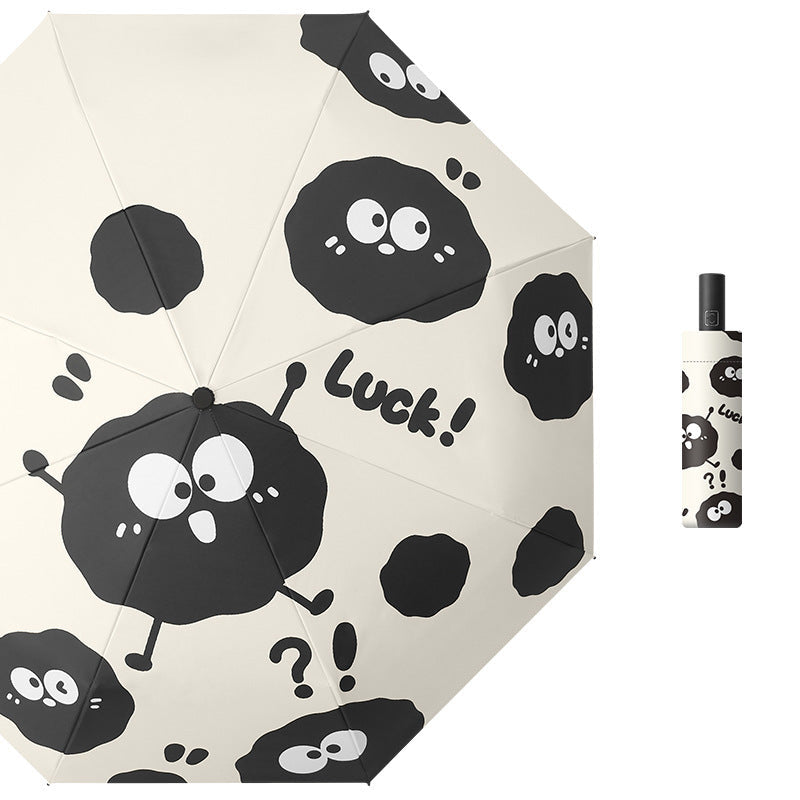 Ladies Foldable Umbrella with Humorous Design Kalsten
