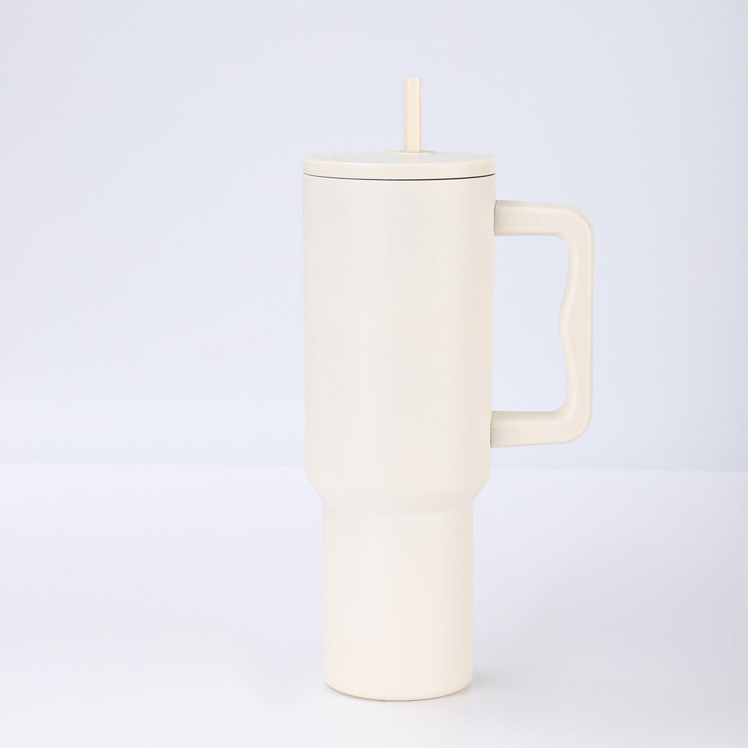 Women's High-Quality Insulated Mug with Integrated Straw Kalsten