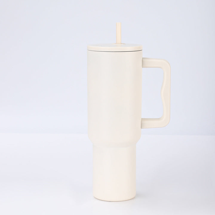 Women's High-Quality Insulated Mug with Integrated Straw Kalsten