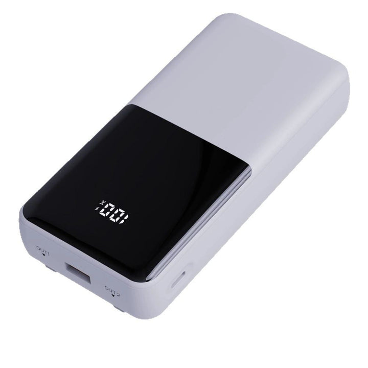 Portable power bank with integrated charging station and digital display Kalsten