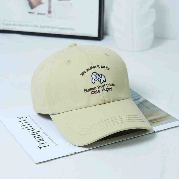Women's Casual Embroidered Cotton Cap Kalsten