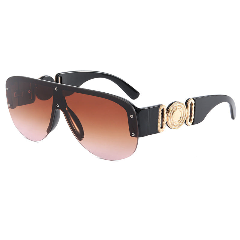 Women's large sunglasses with luxurious rim design Kalsten