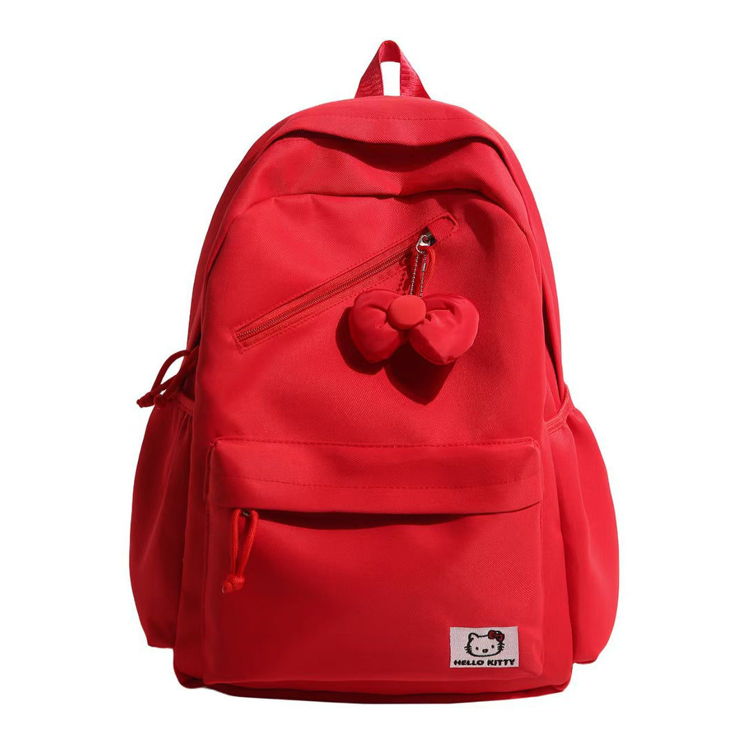 Cute Bow-Embellished Backpack Kalsten