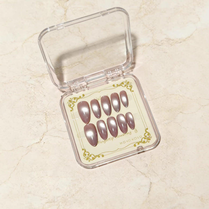 Elegant Stiletto Press-On Nail Art Kalsten