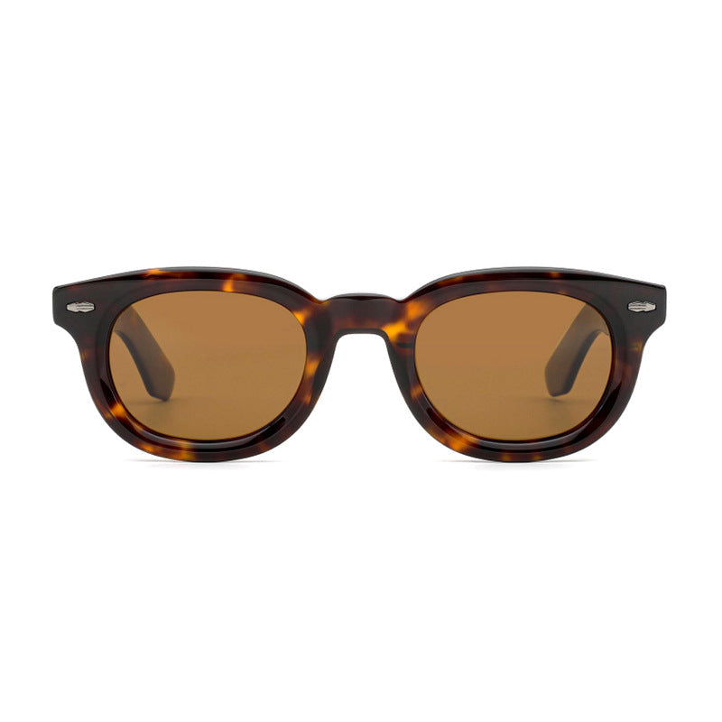 Ladies retro-inspired sunglasses with wide tortoiseshell frame and harmonious lenses Kalsten