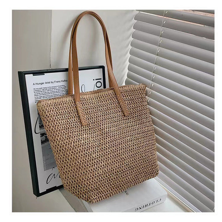 Elegant Bast bag with High-Quality Leather Handles Kalsten