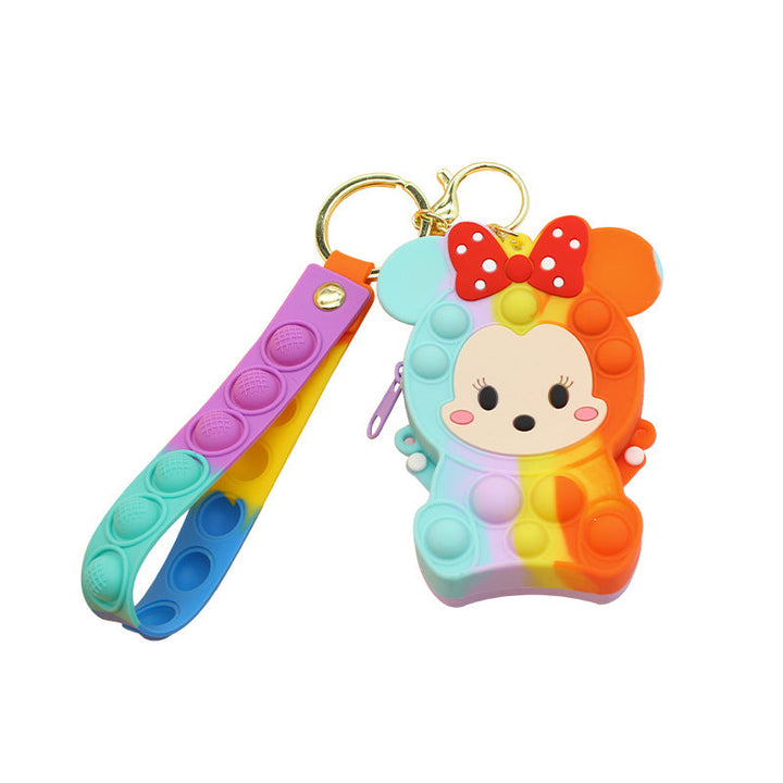Women's Keychain with Pop It Design Kalsten