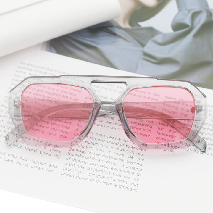 Women's fashionable hexagonal glasses Kalsten