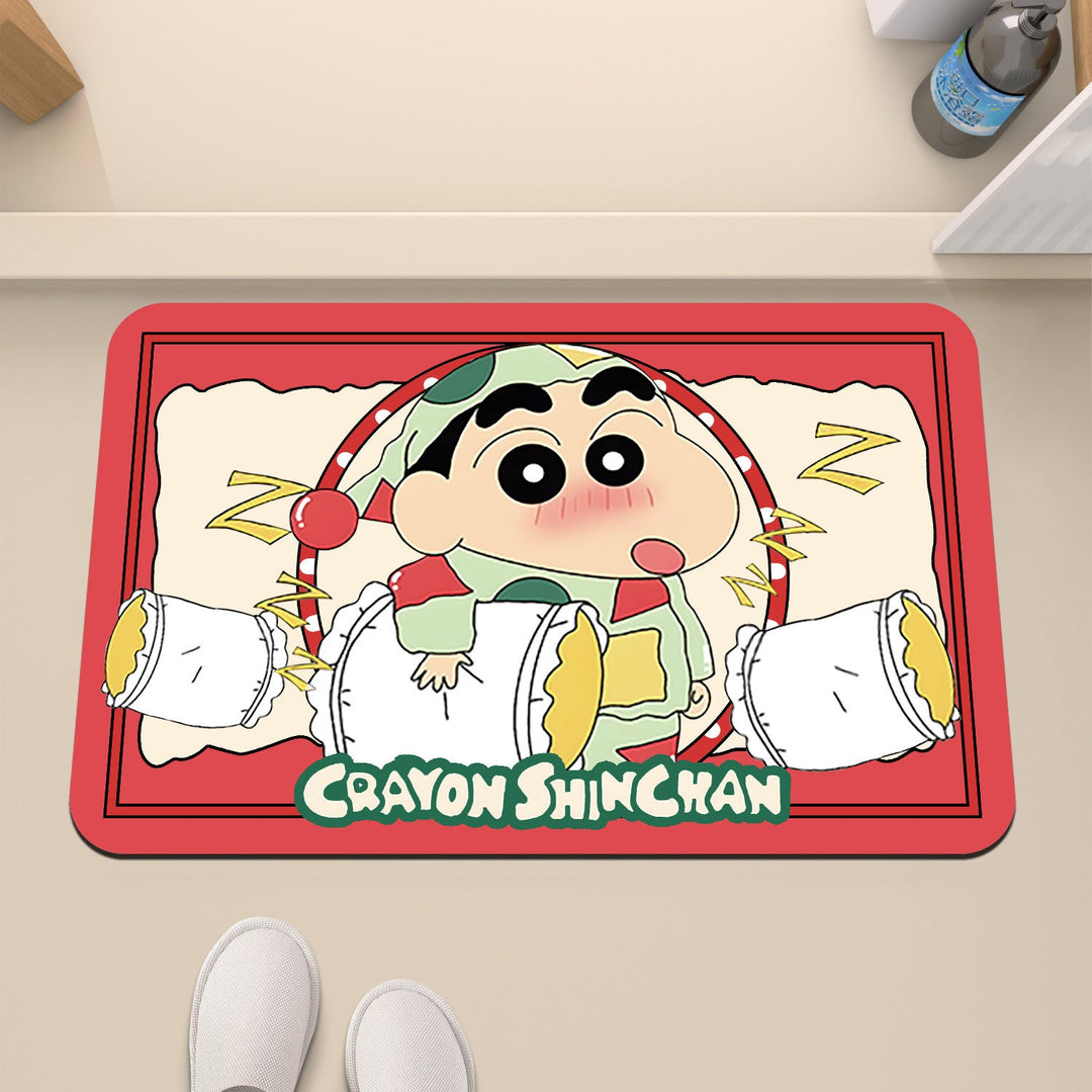 Cartoon Character Themed Bath Mat