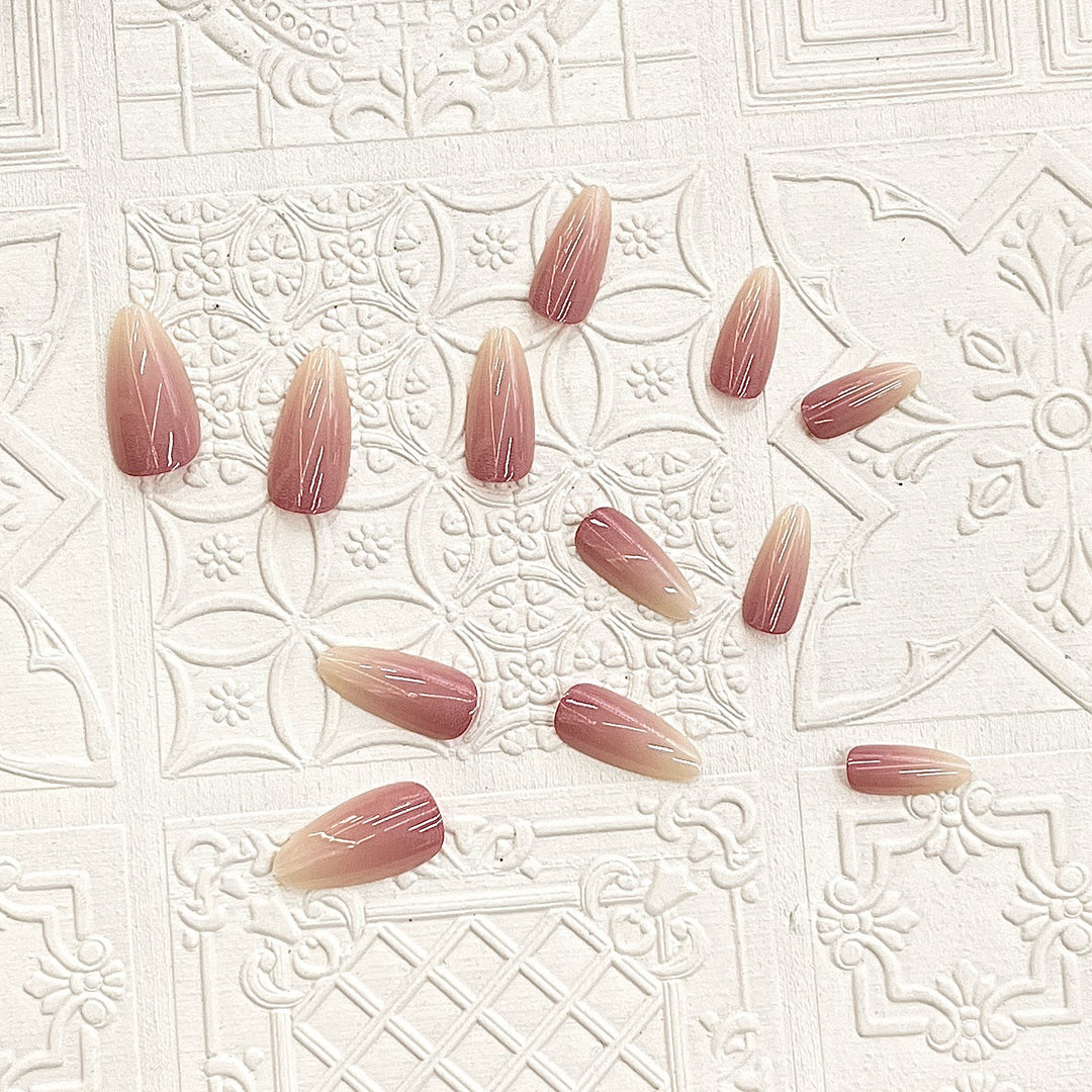 Elegant Ombre Press-On Nails Kalsten
