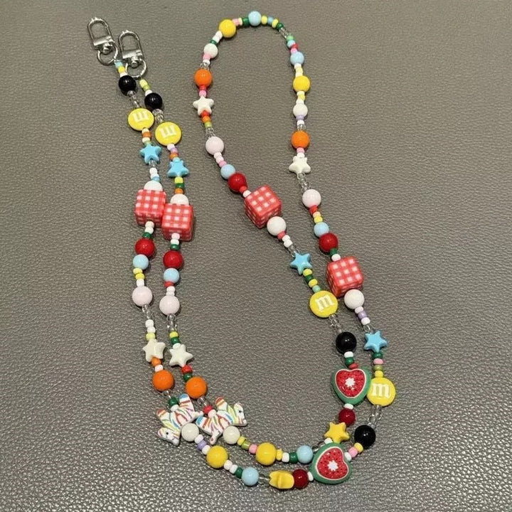 Colorful Beaded Eyewear Holder Chain Kalsten