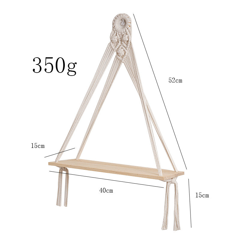 Decorative Macrame Shelf Acalora