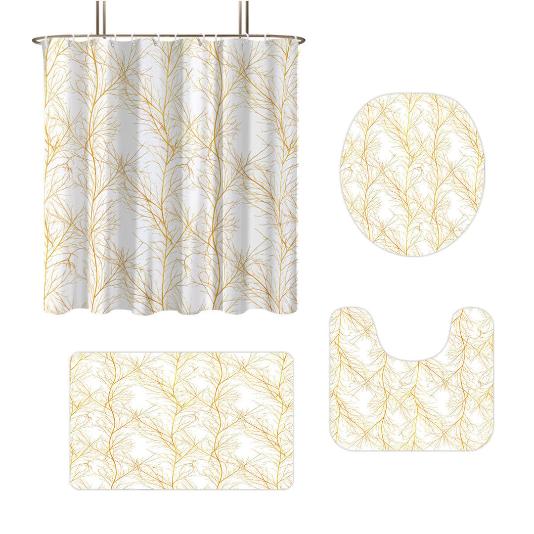 Digital Botanical Bathroom Décor Set Kalsten