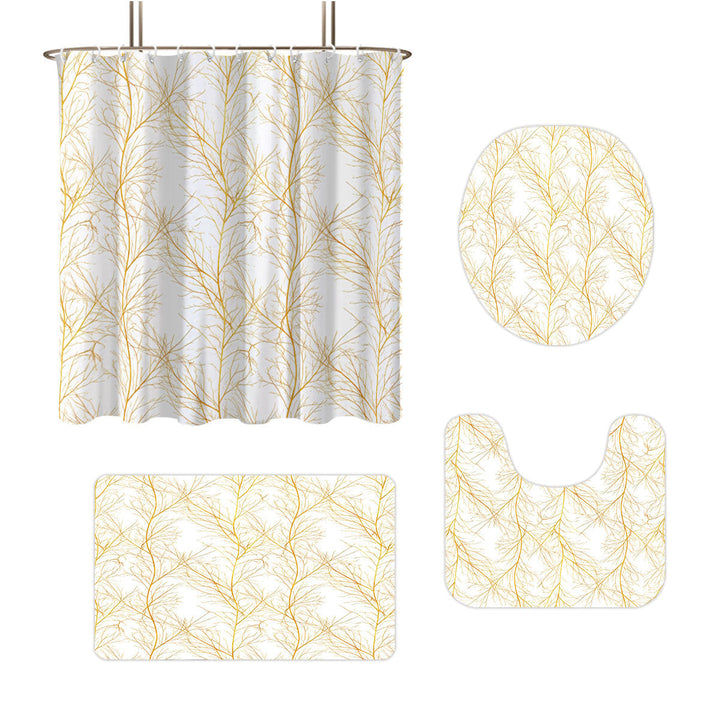 Digital Botanical Bathroom Décor Set Kalsten