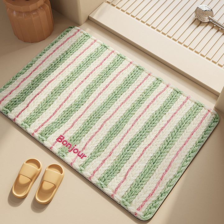 Plush Bath Mat Kalsten