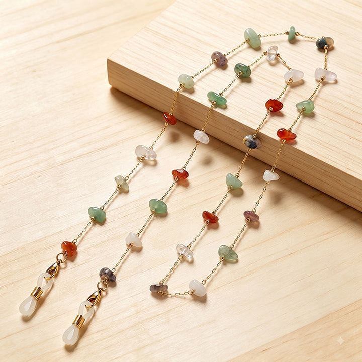 Multi-String Gemstone Necklace Kalsten