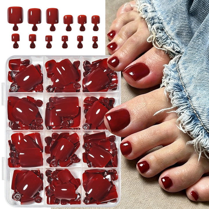 Premium Press-On Toenail Kit Kalsten
